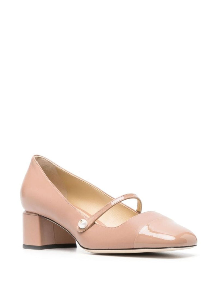 45mm Elisa Leather Pumps