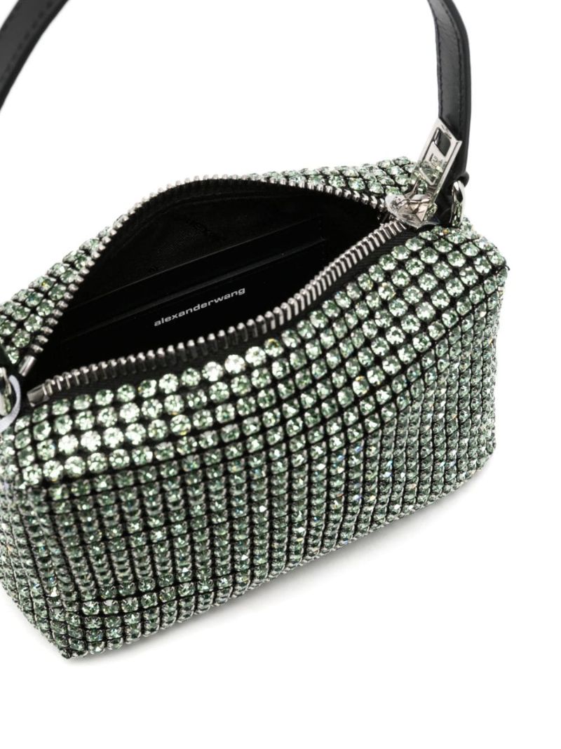 Green Heiress Crystal Mini Bag
