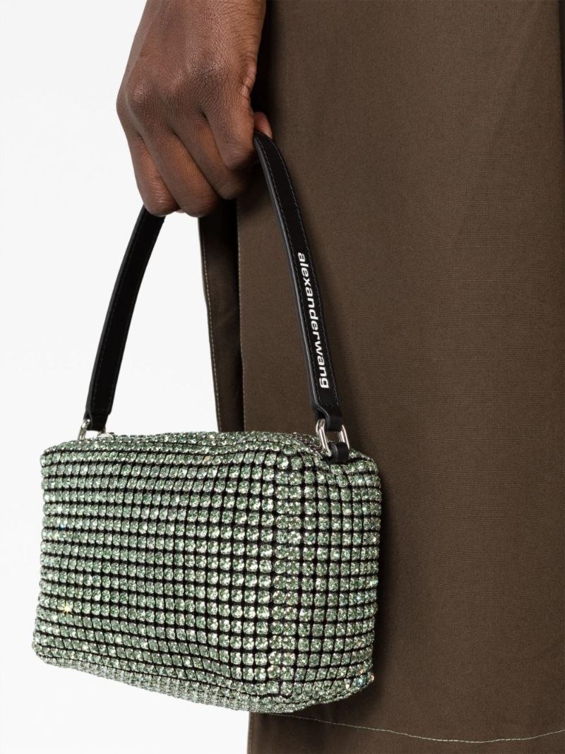 Green Heiress Crystal Mini Bag