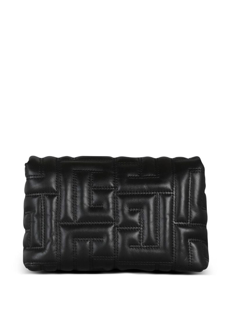 Black 1945 Quilted Leather Shoulder Bag