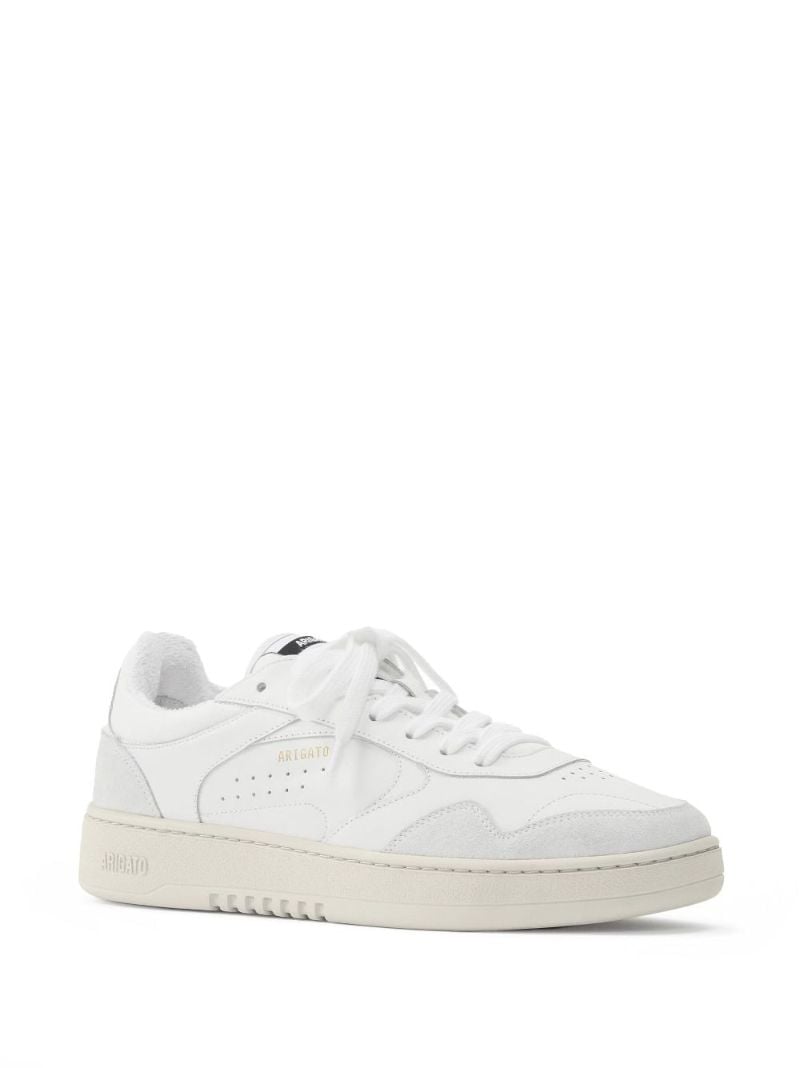 White Arlo Panelled Sneakers