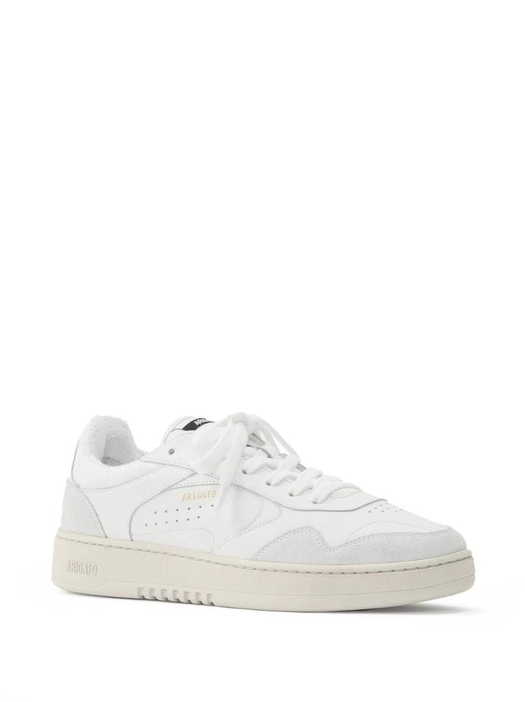 White Arlo Panelled Sneakers