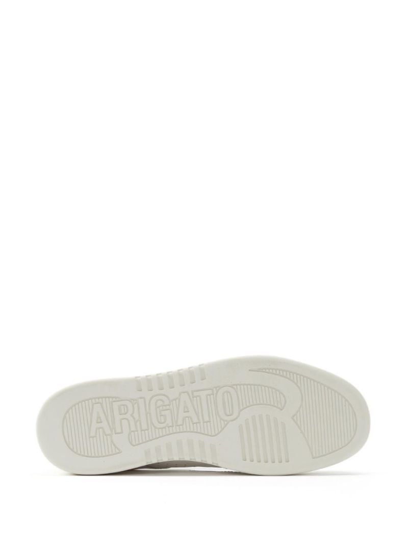 White Arlo Panelled Sneakers