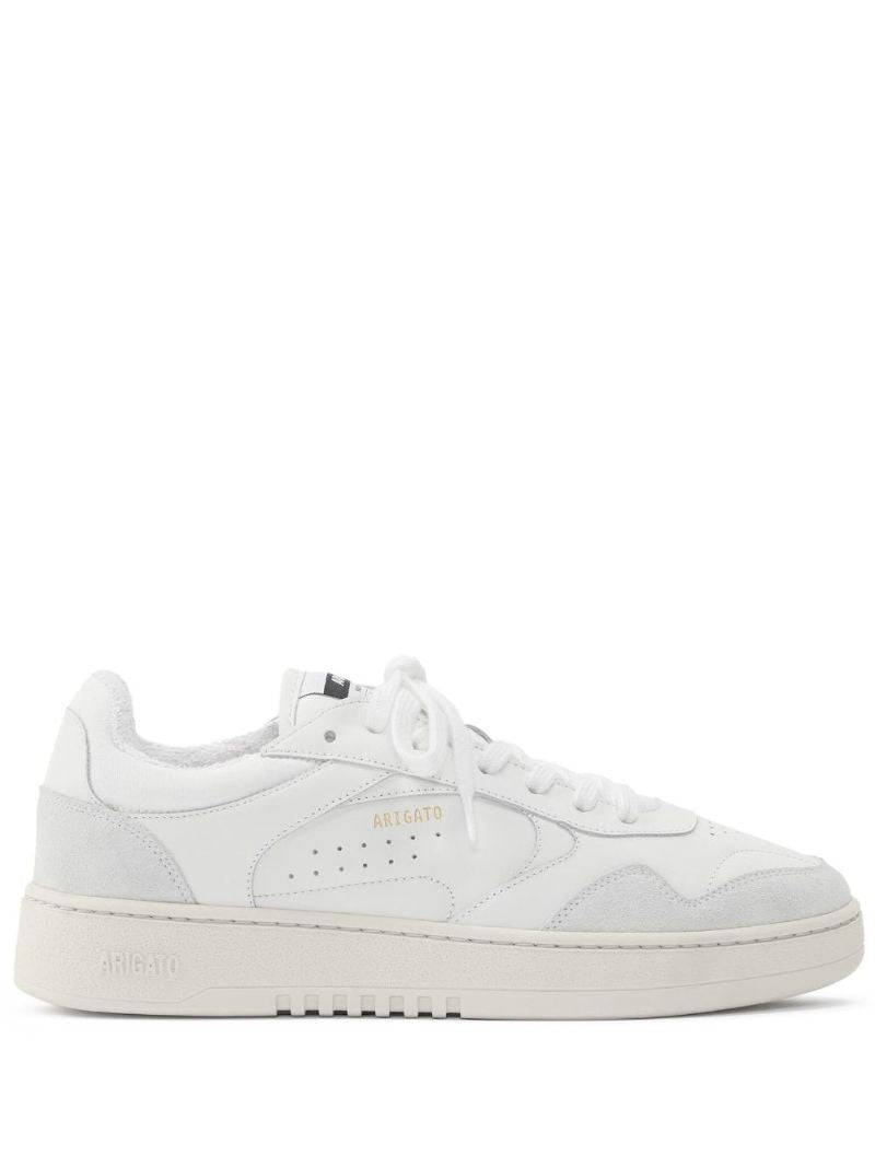 White Arlo Panelled Sneakers