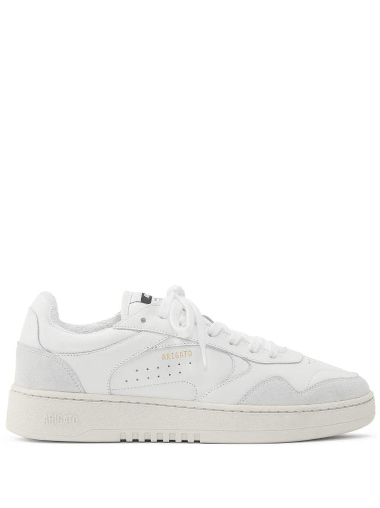 White Arlo Panelled Sneakers