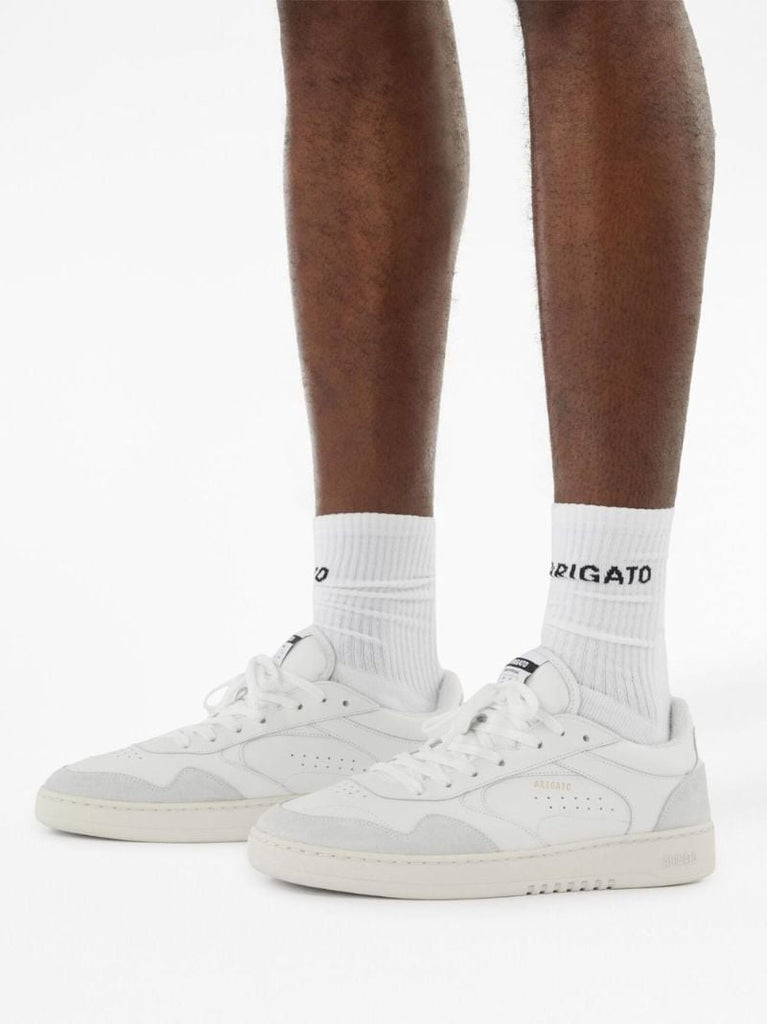 White Arlo Leather Sneakers