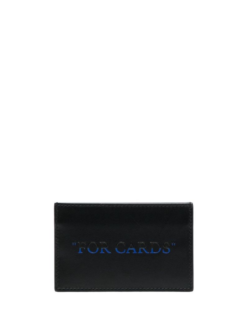Black for Cards Leather Cardholder