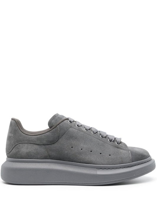 Grey Lace Up Sneakers