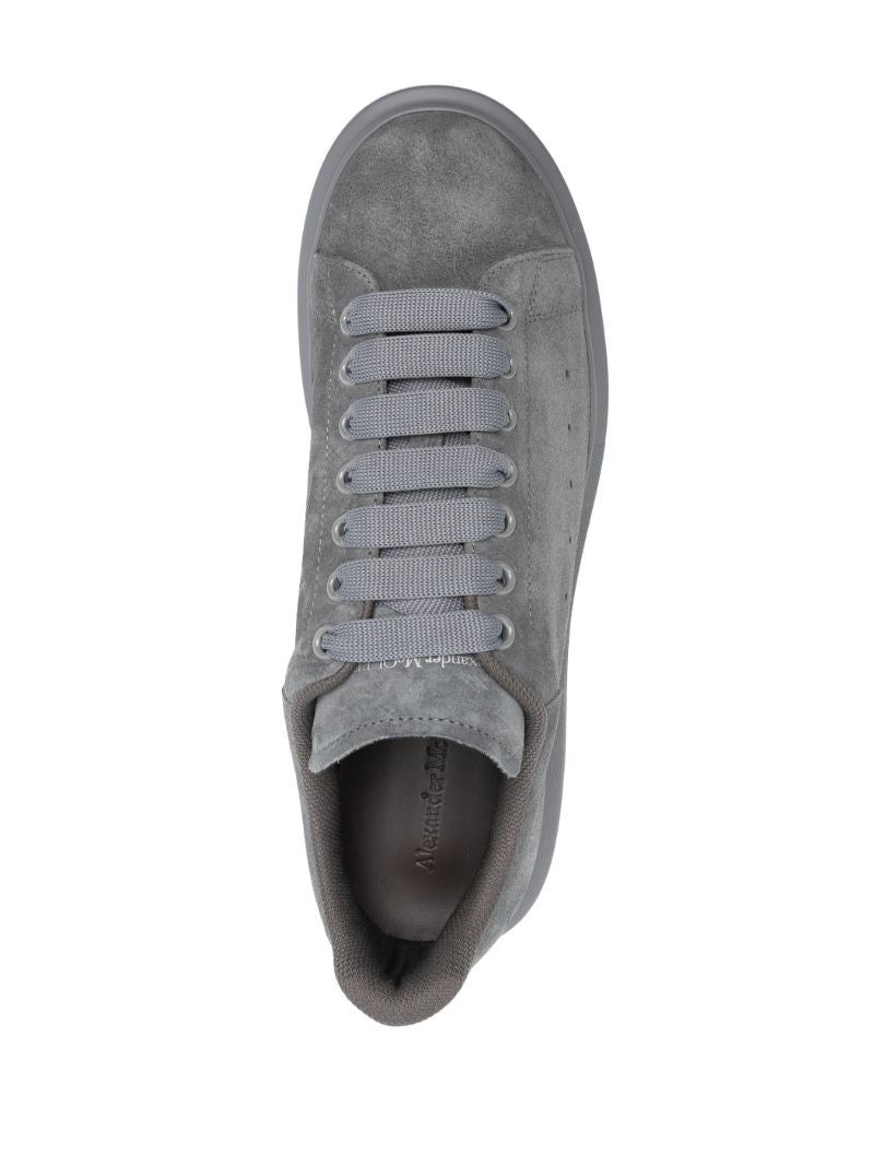 Grey Lace Up Sneakers