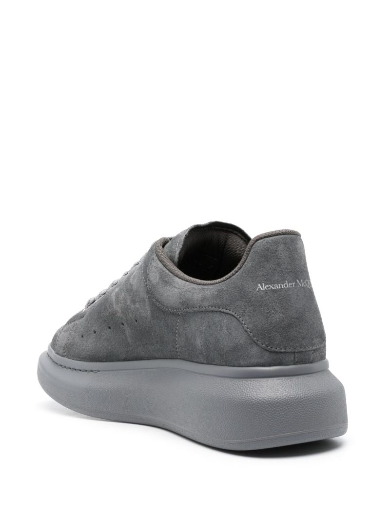 Grey Lace Up Sneakers