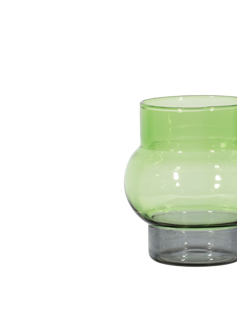 Green Bump Short Glass Set