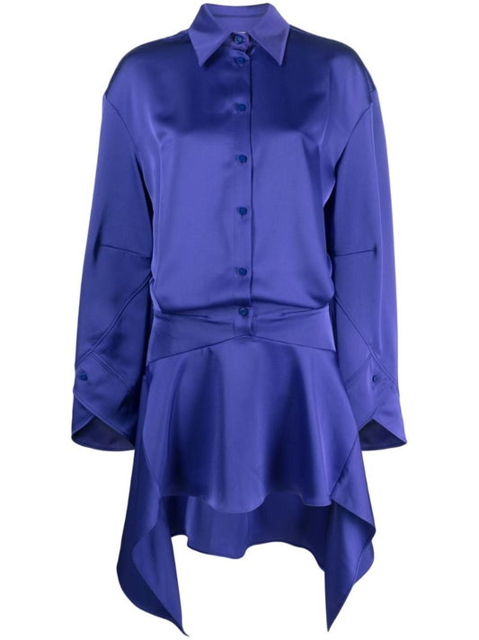 Purple Mischa Mini Dress