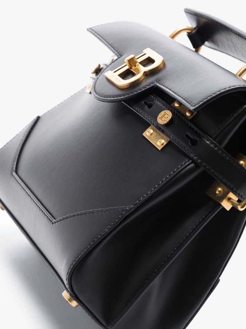 Black B-buzz 23 Quilted Leather Shoulder Bag
