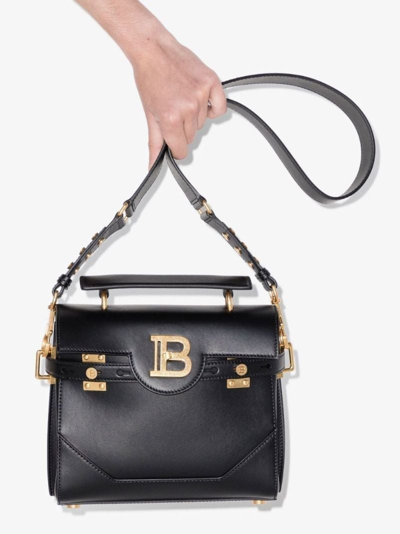Black B-buzz 23 Quilted Leather Shoulder Bag
