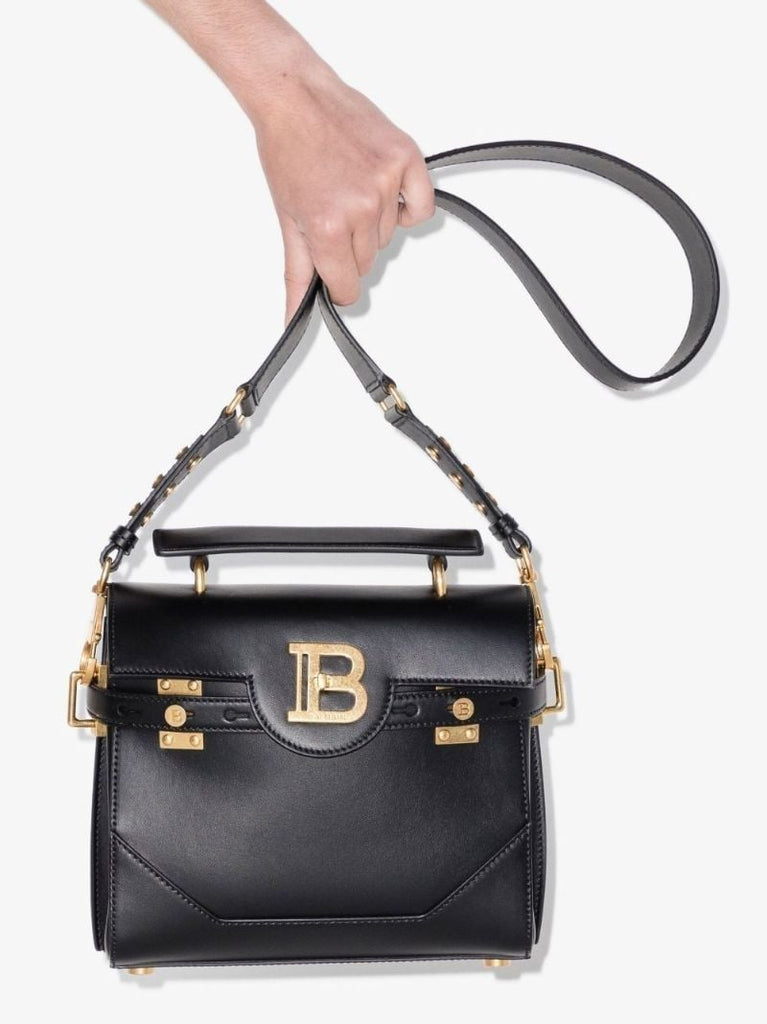 Black B-buzz 23 Quilted Leather Shoulder Bag