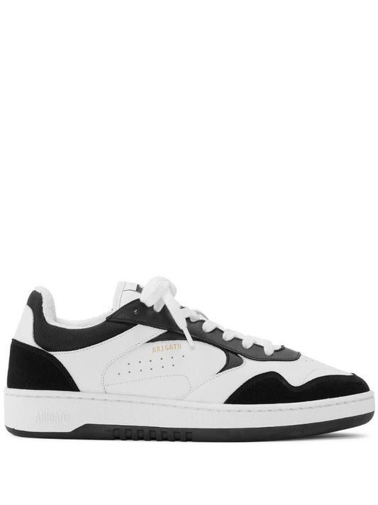 White and Black Arlo Panelled Sneakers