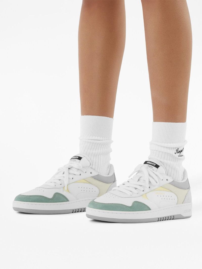 White Arlo Leather Sneakers