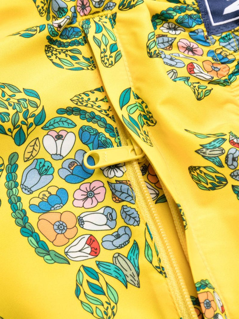 Yellow Mahina ProvenÃ_x0083_Â§al Turtles Swim Shorts