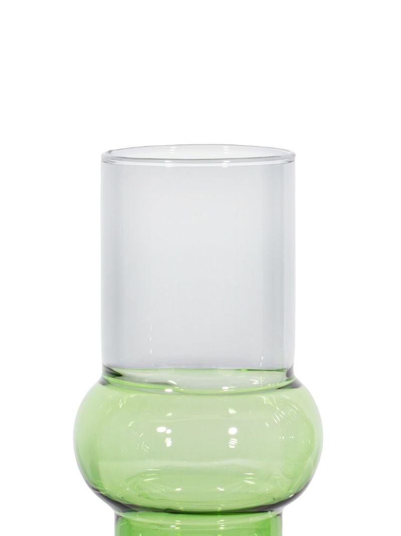 Green Bump Tall Glasses Set