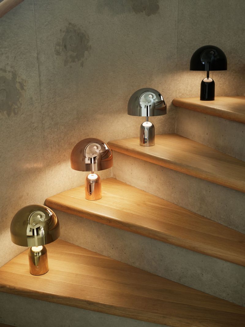 Black Bell Portable Led Lamp