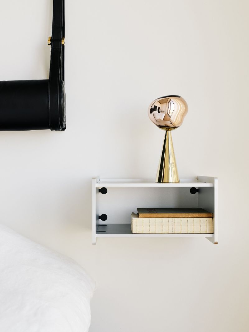 Gold-tone Melt Portable Led Lamp