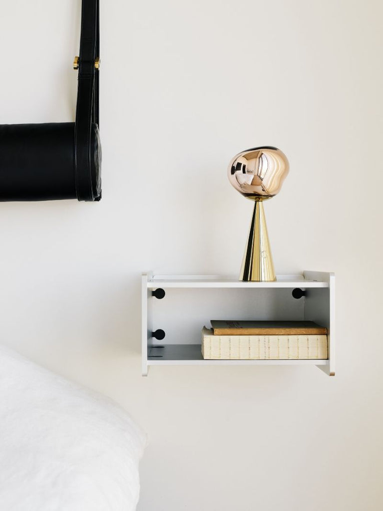 Gold-tone Melt Portable Led Lamp