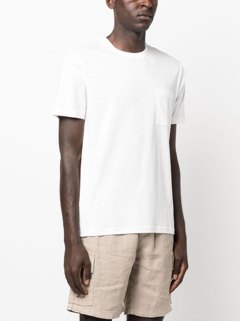 White Titus Organic Cotton T-shirt
