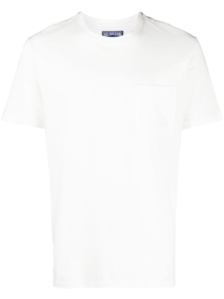 White Titus Organic Cotton T-shirt