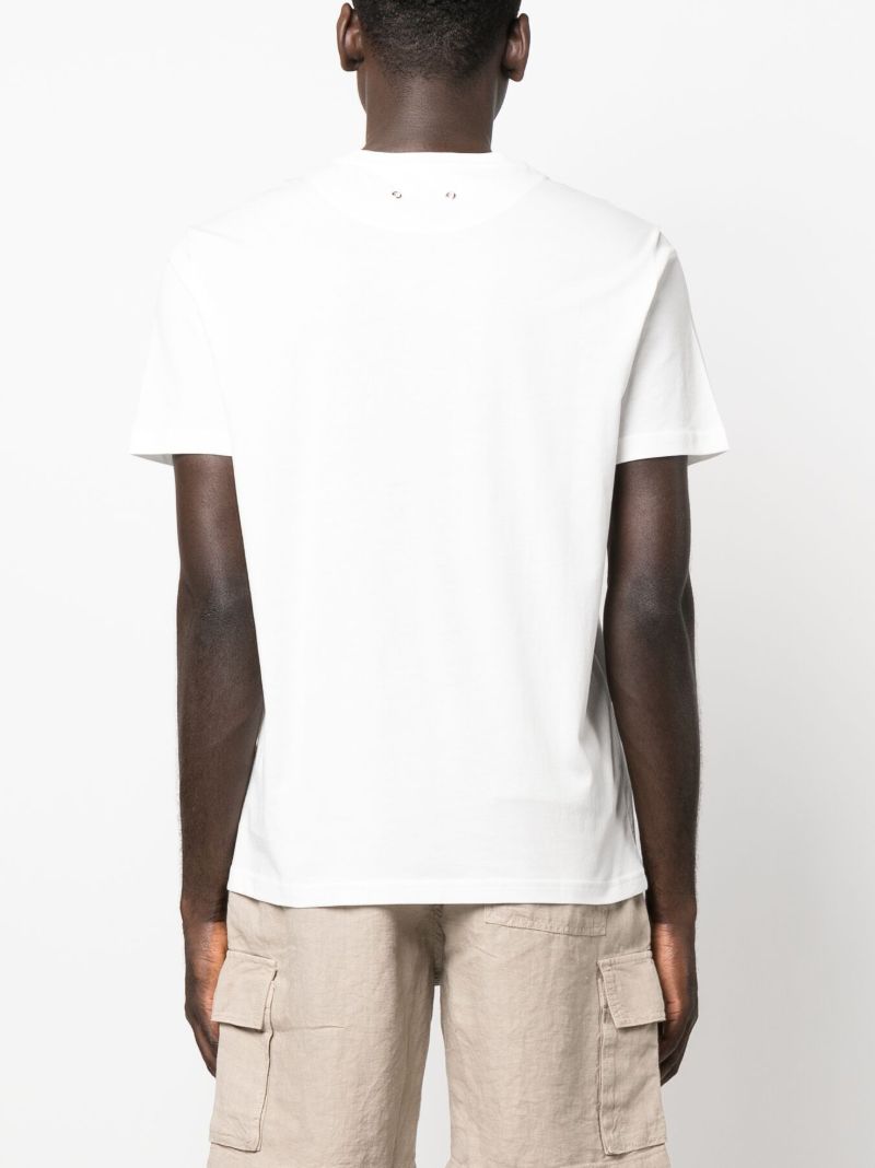 White Titus Organic Cotton T-shirt