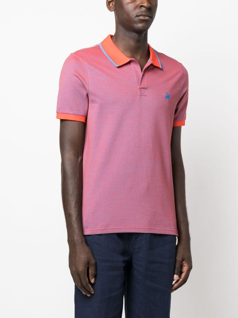 Red Palatin Organic Cotton Polo Shirt