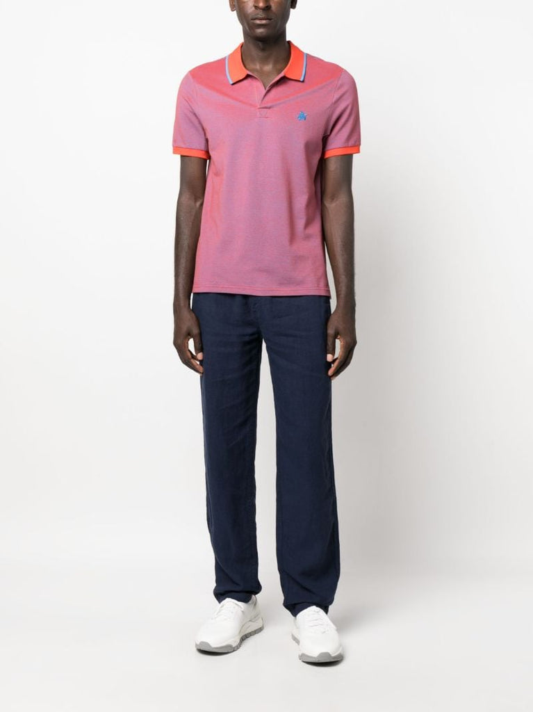 Red Palatin Organic Cotton Polo Shirt