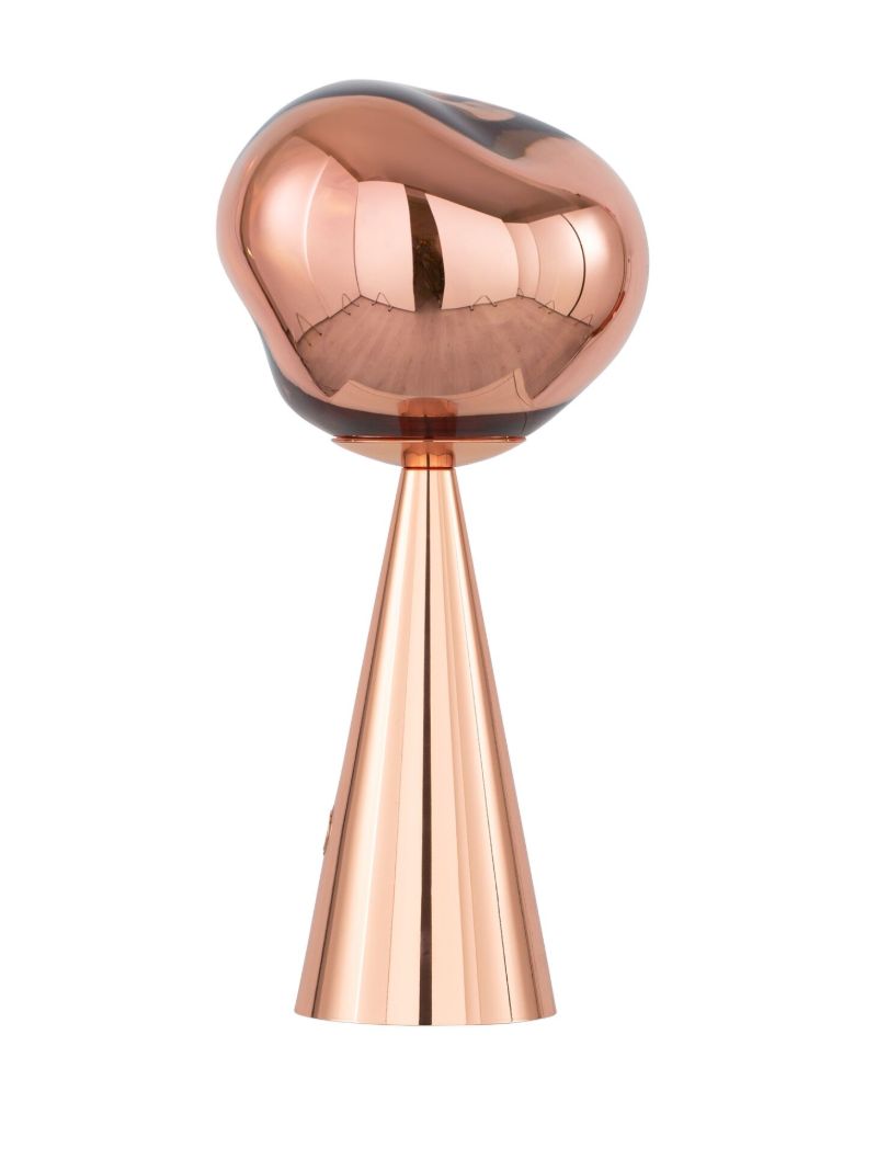 Bronze-tone Melt Portable Led Lamp
