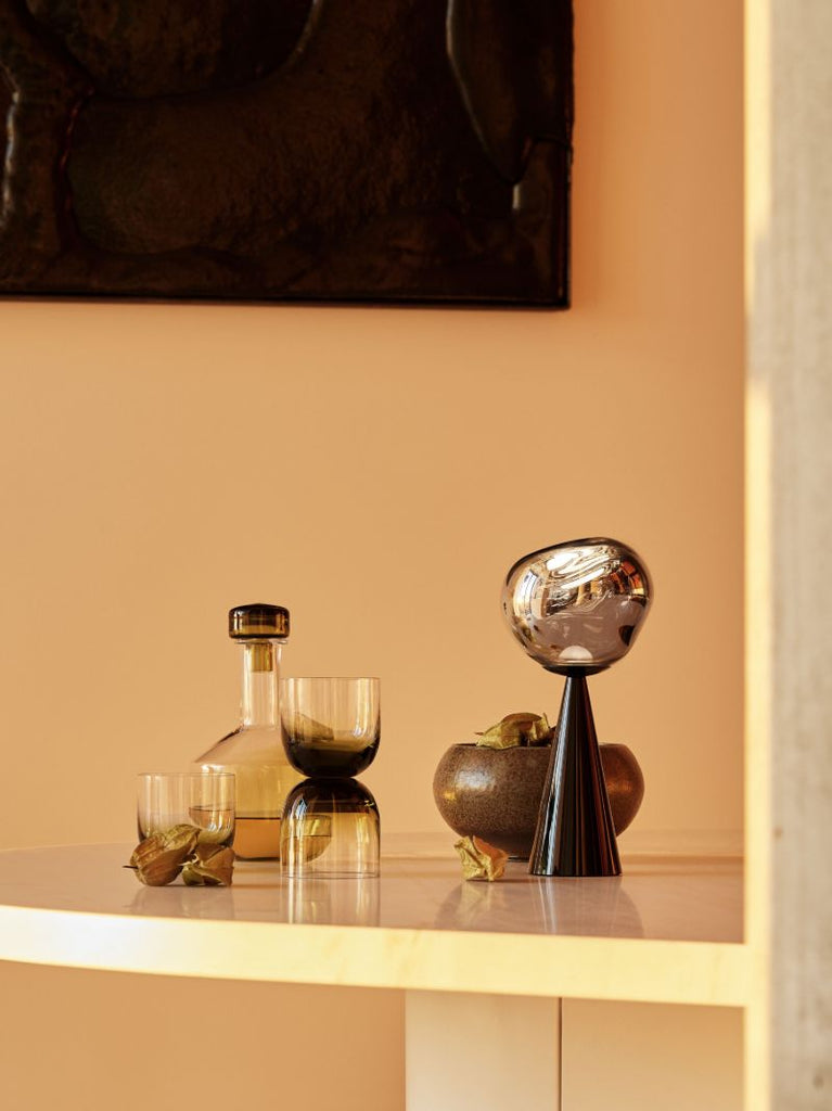 Black Melt Portable Led Lamp