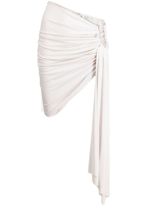 Arced Palm Mini Skirt