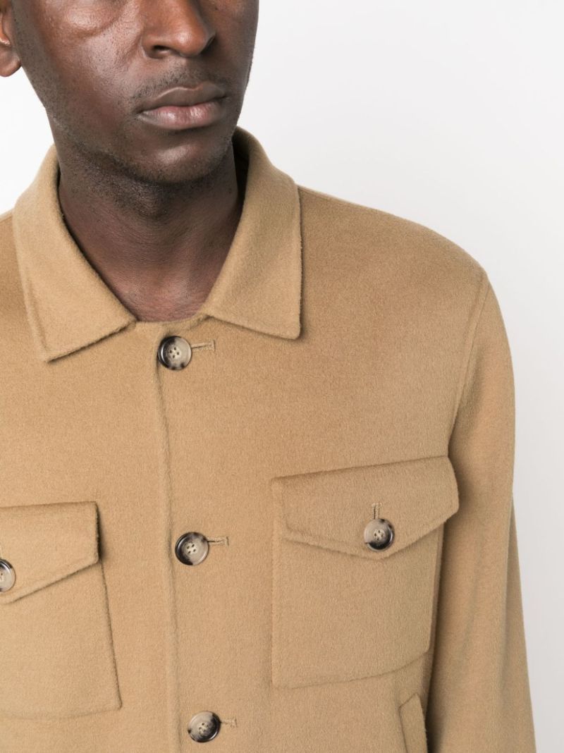 Green Rhys Shirt Jacket
