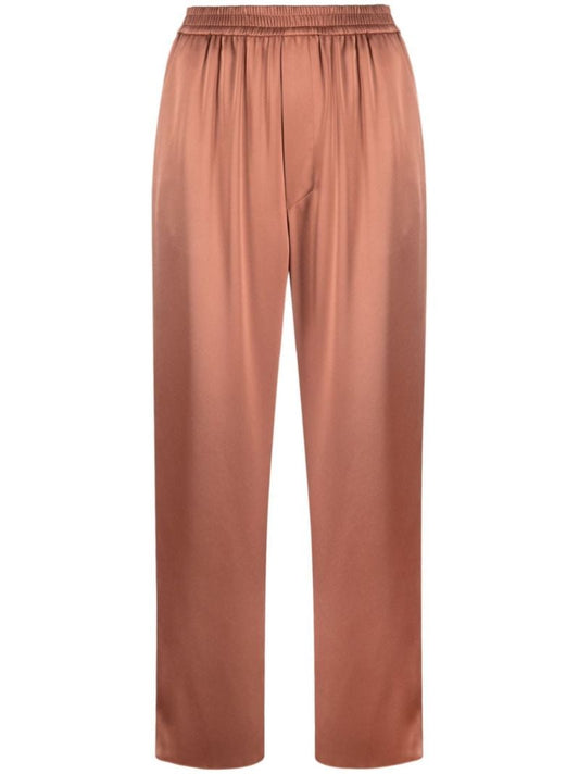 Brown Odessa Straight-leg Trousers