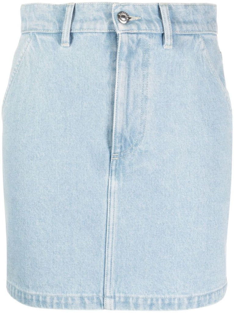 Blue Zazou Organic Cotton Denim Skirt