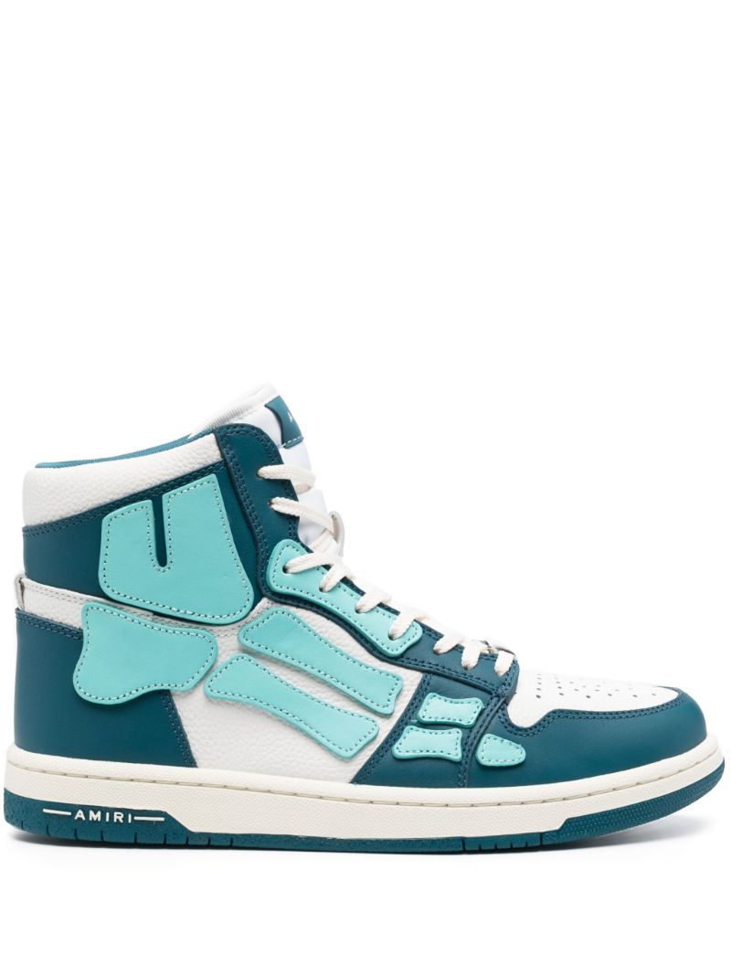 Blue Skel High-top Sneakers