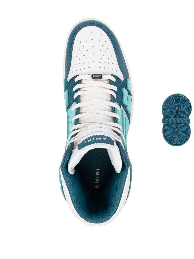 Blue Skel High-top Sneakers