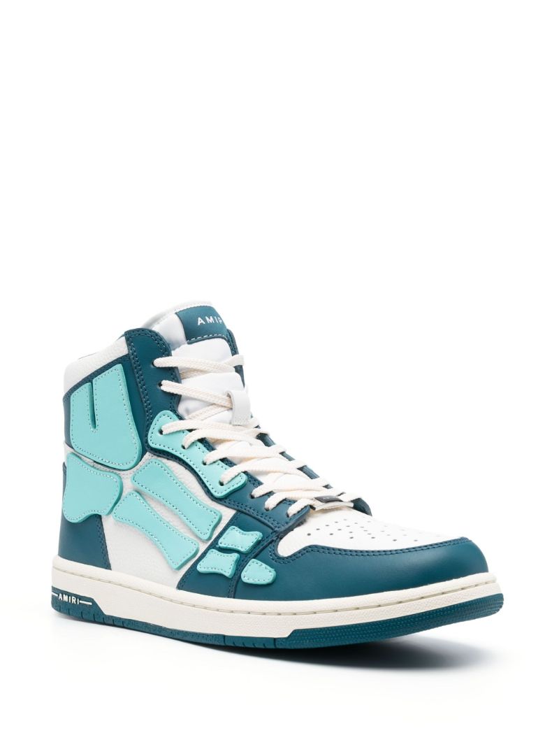 Blue Skel High-top Sneakers
