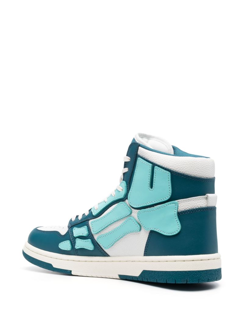 Blue Skel High-top Sneakers