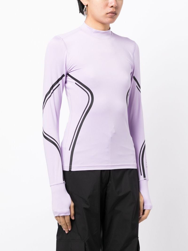 Purple Truepurpose Running Top