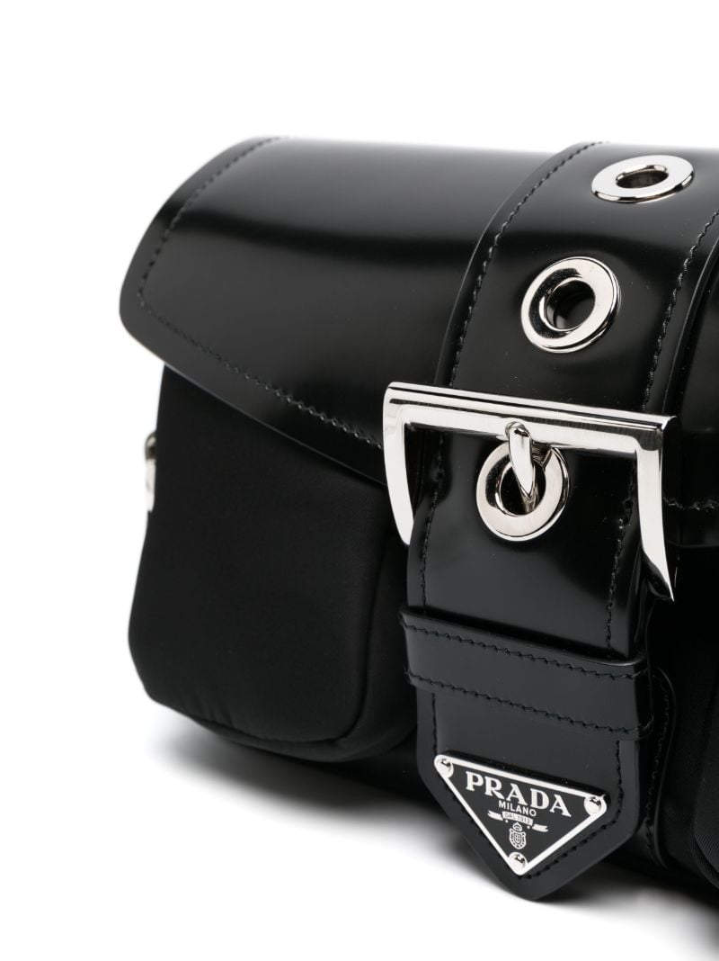 Black Pocket Cross Body Bag