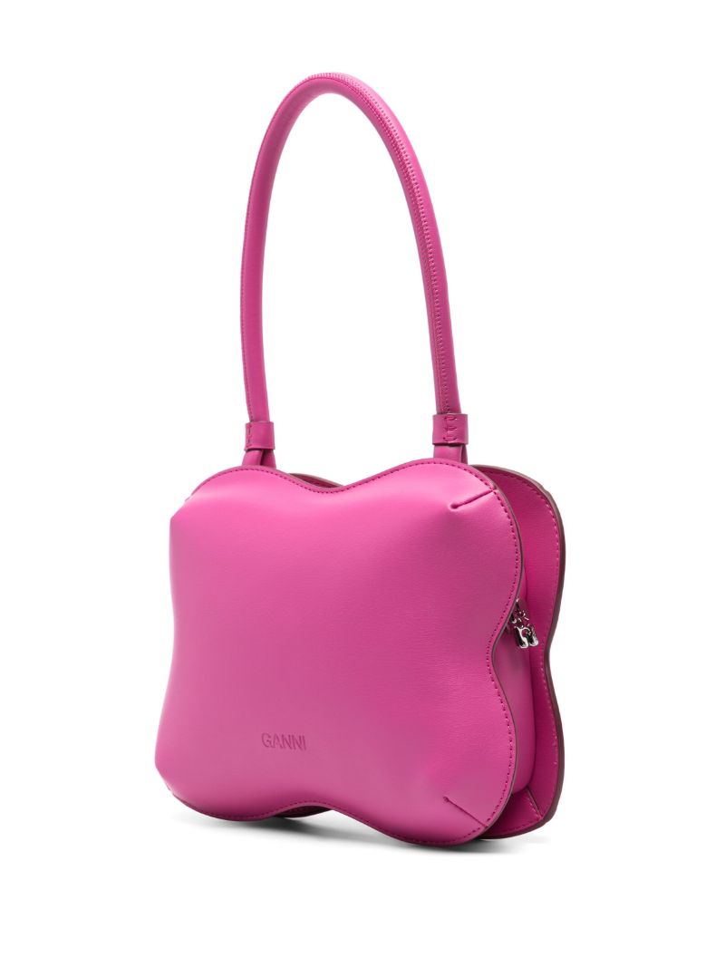 Pink Butterfly Top Handle Bag