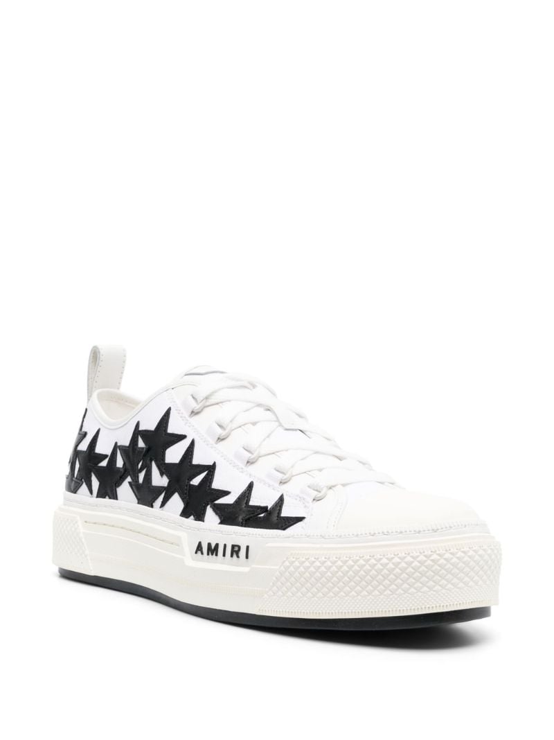 White Stars Court Low Sneakers