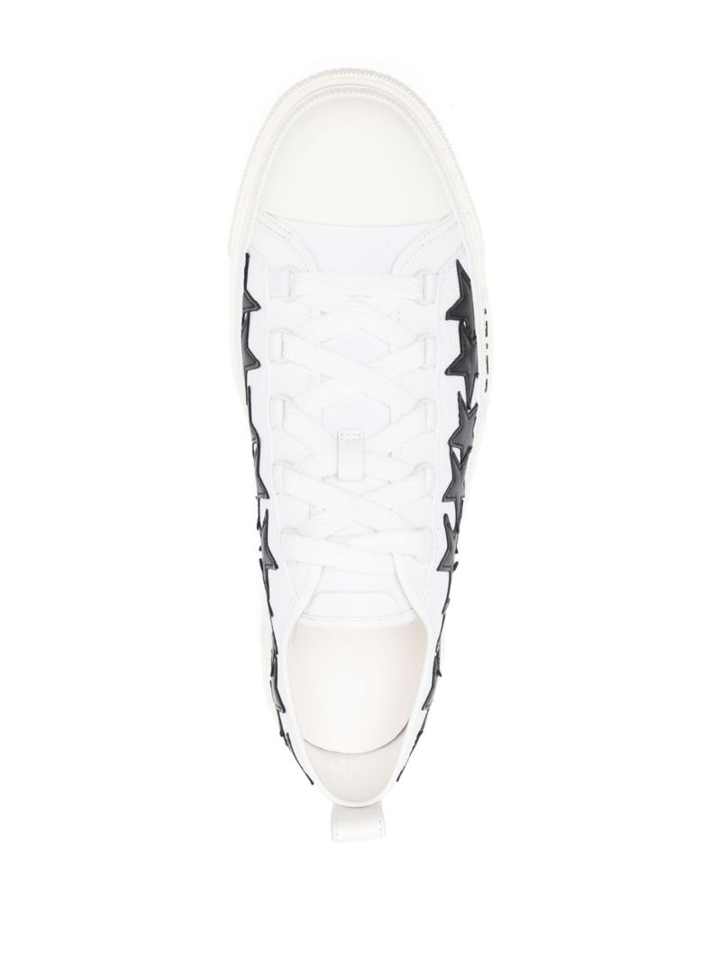 White Stars Court Low Sneakers
