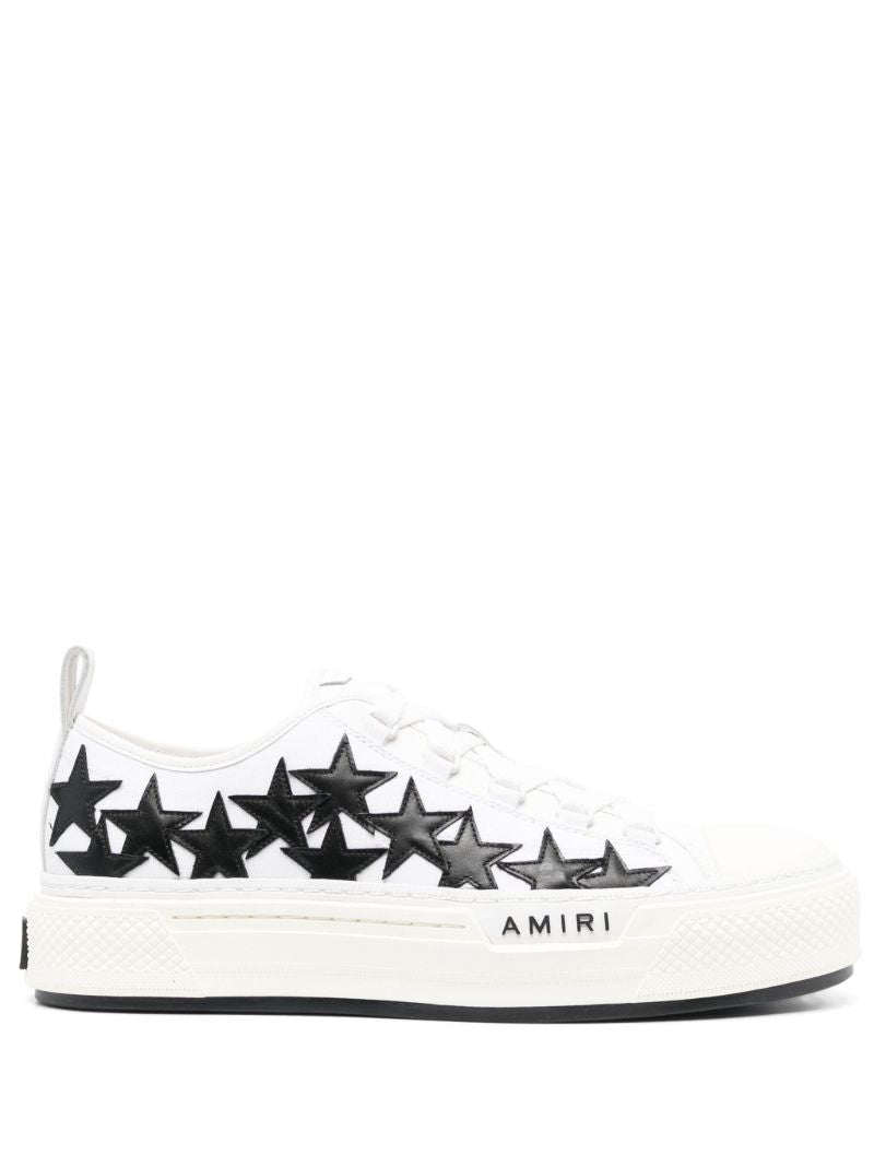 White Stars Court Low Sneakers