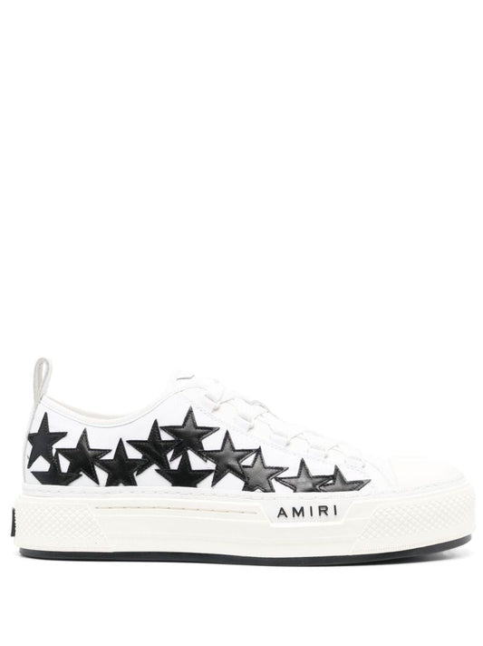 White Stars Court Low Sneakers