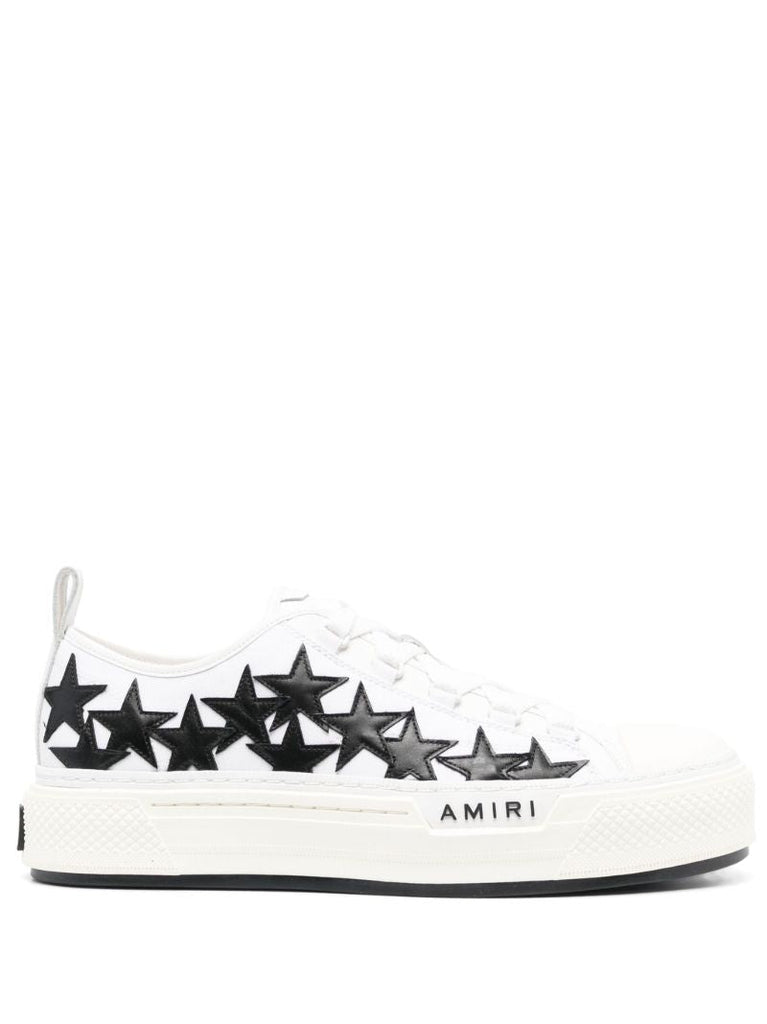 White Stars Court Low Sneakers