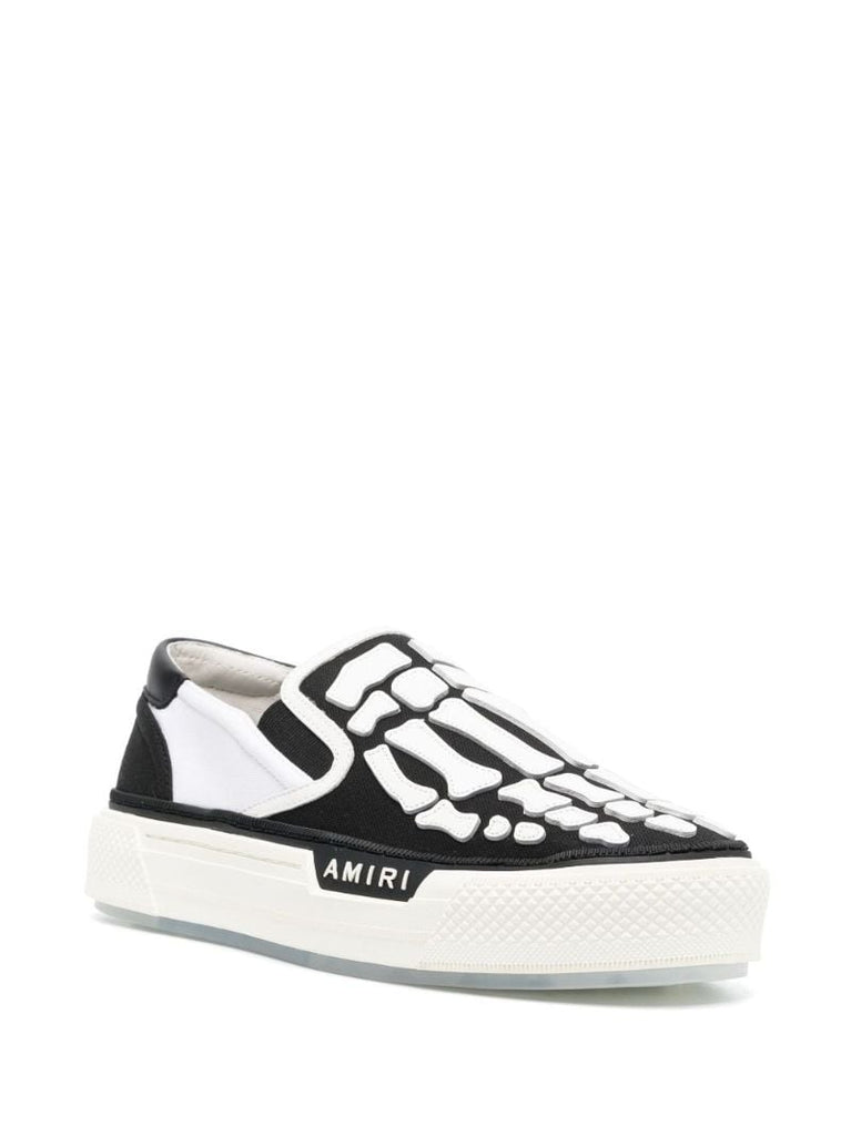 Black Skel Top Slip-on Sneakers